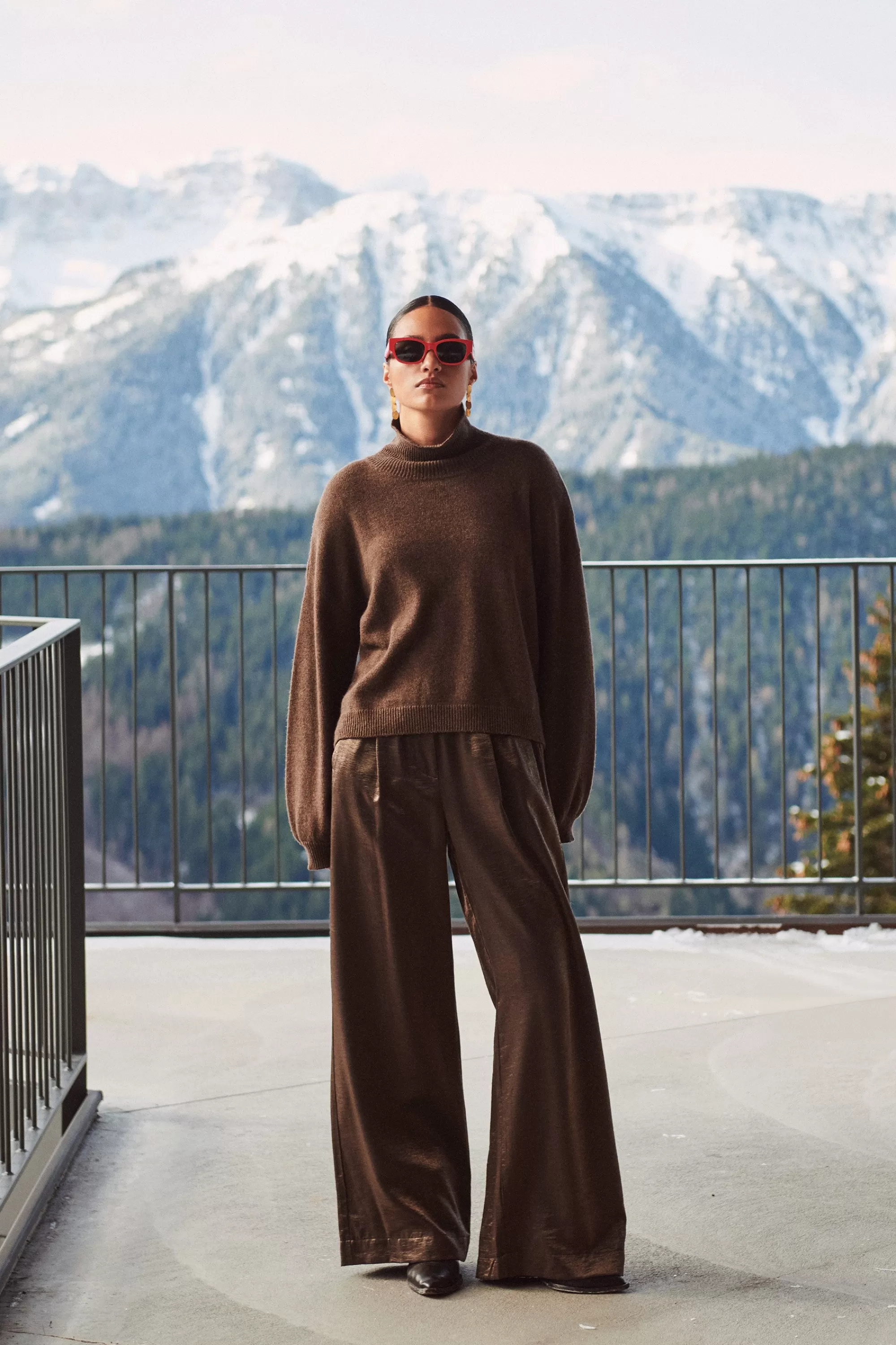 New benji metallic pants | Broeken
