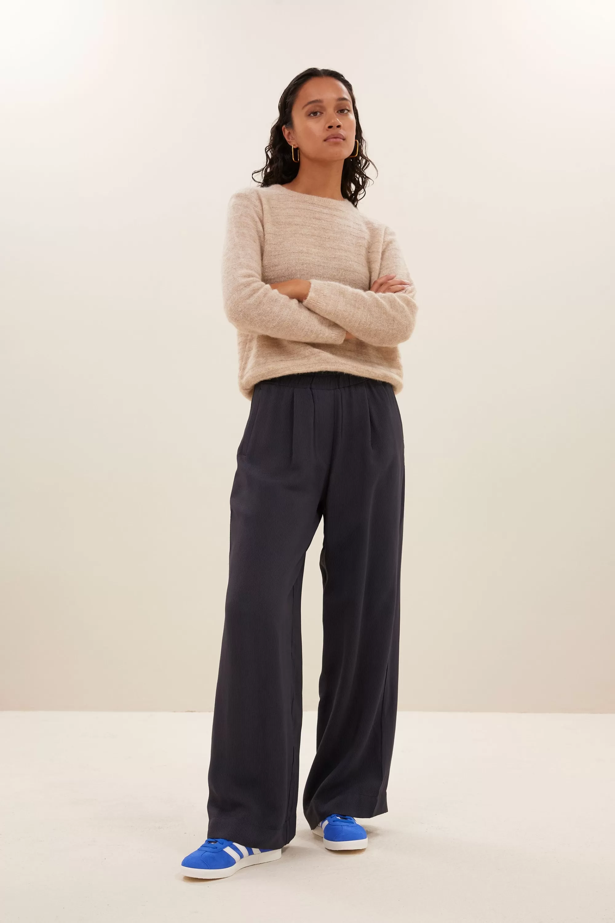 Flash Sale benji satin stripe pants | Broeken