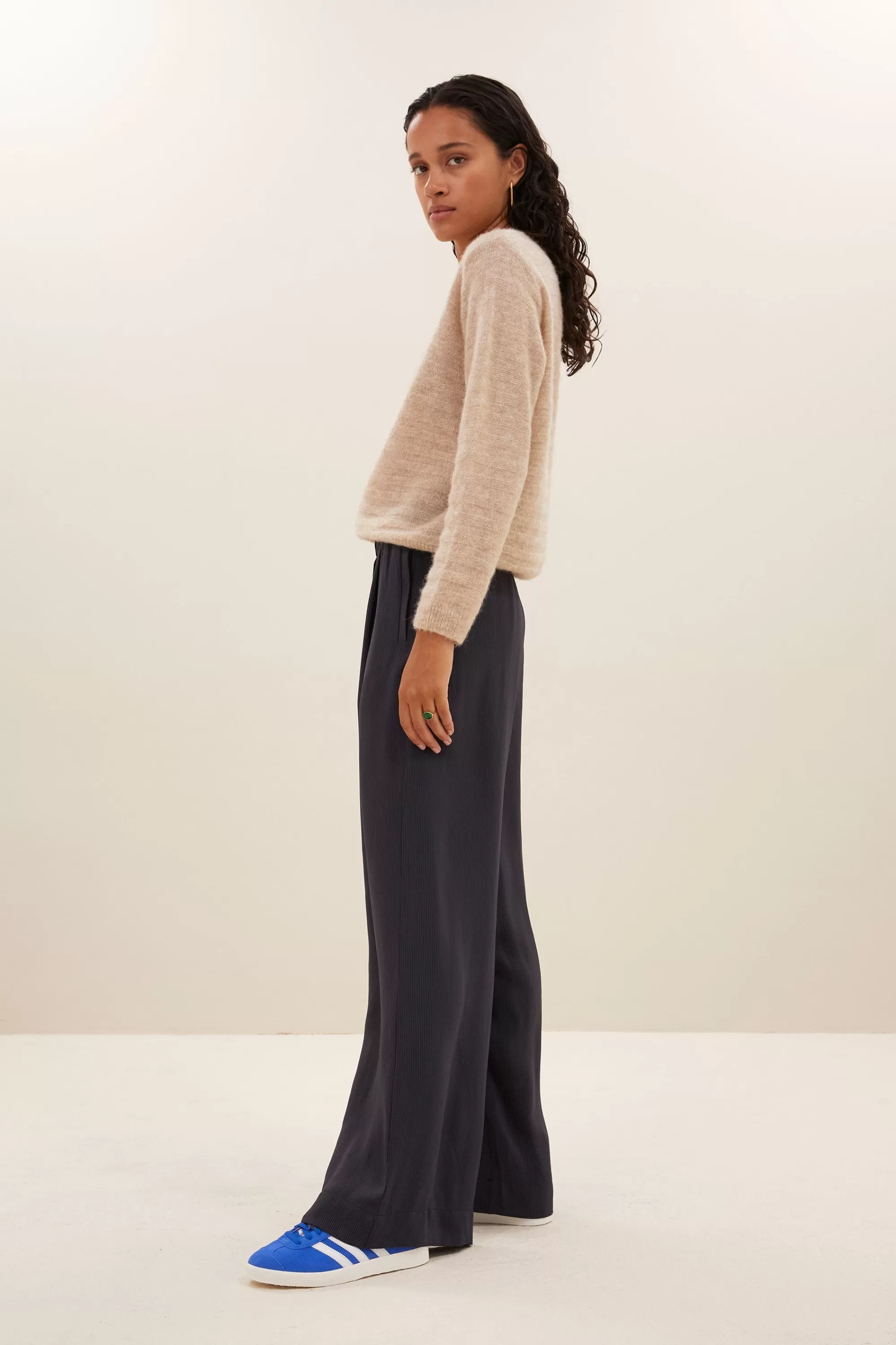 Flash Sale benji satin stripe pants | Broeken