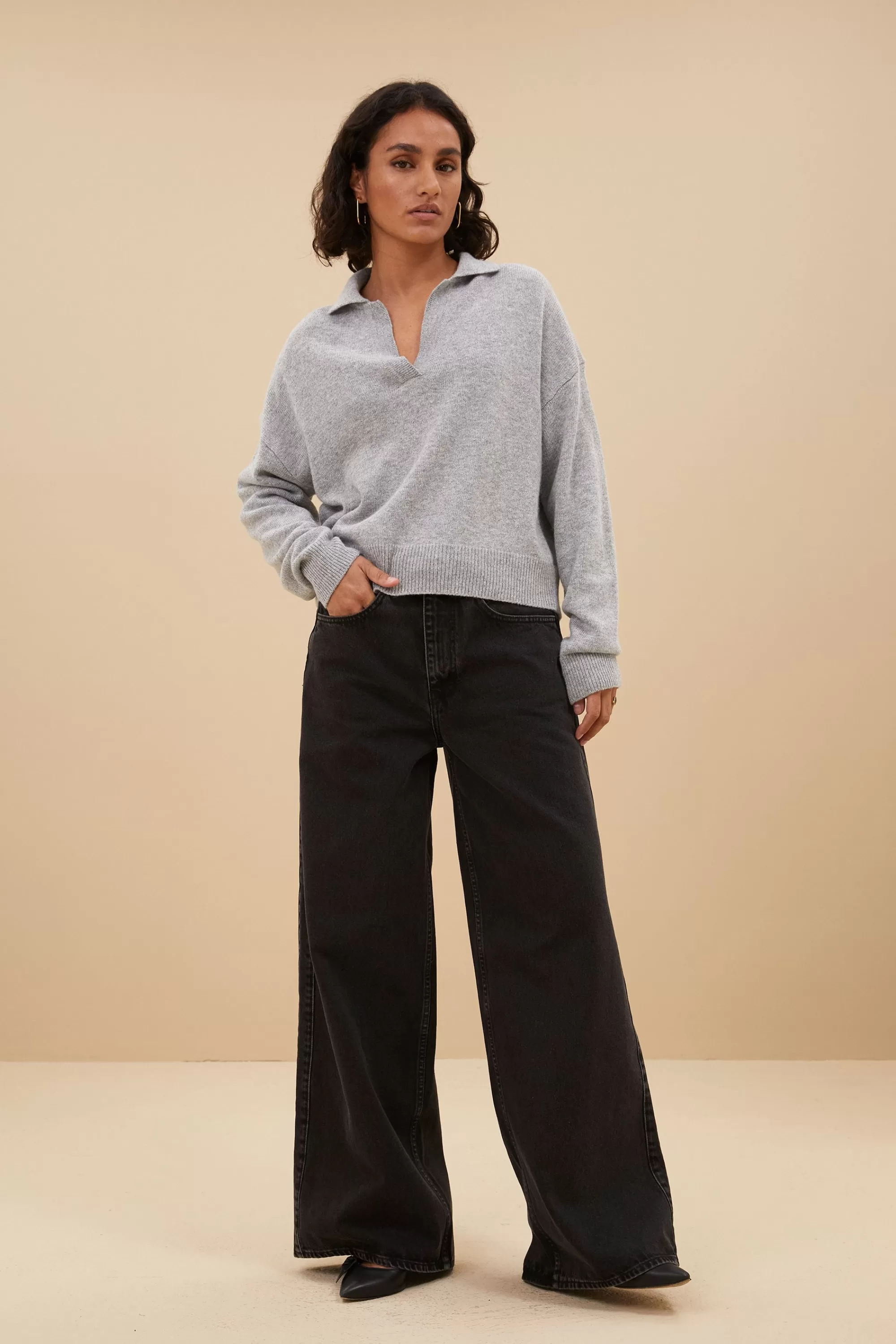 Sale dex pullover | grey melee Truien