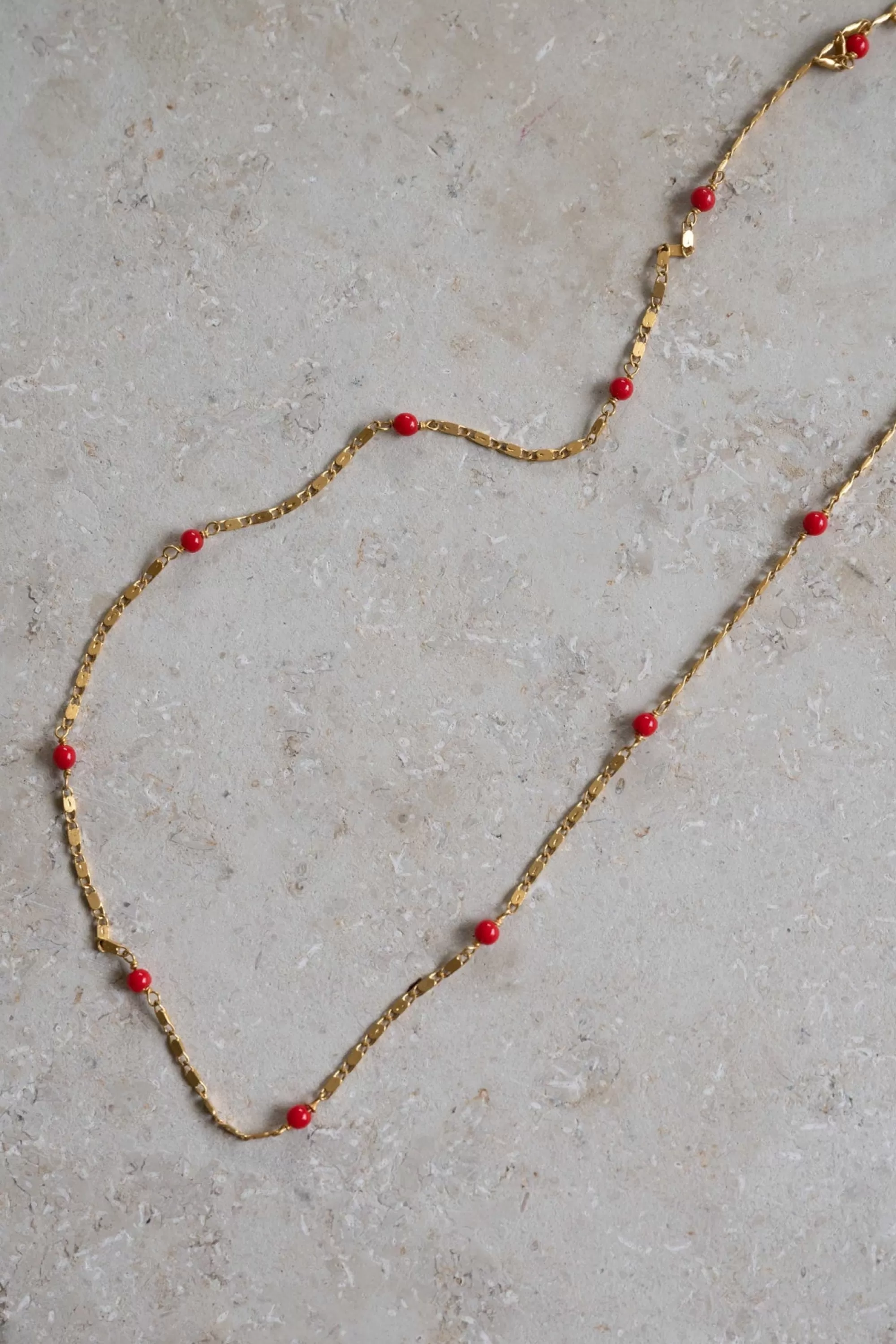 Cheap mees necklace | candy red Sieraden