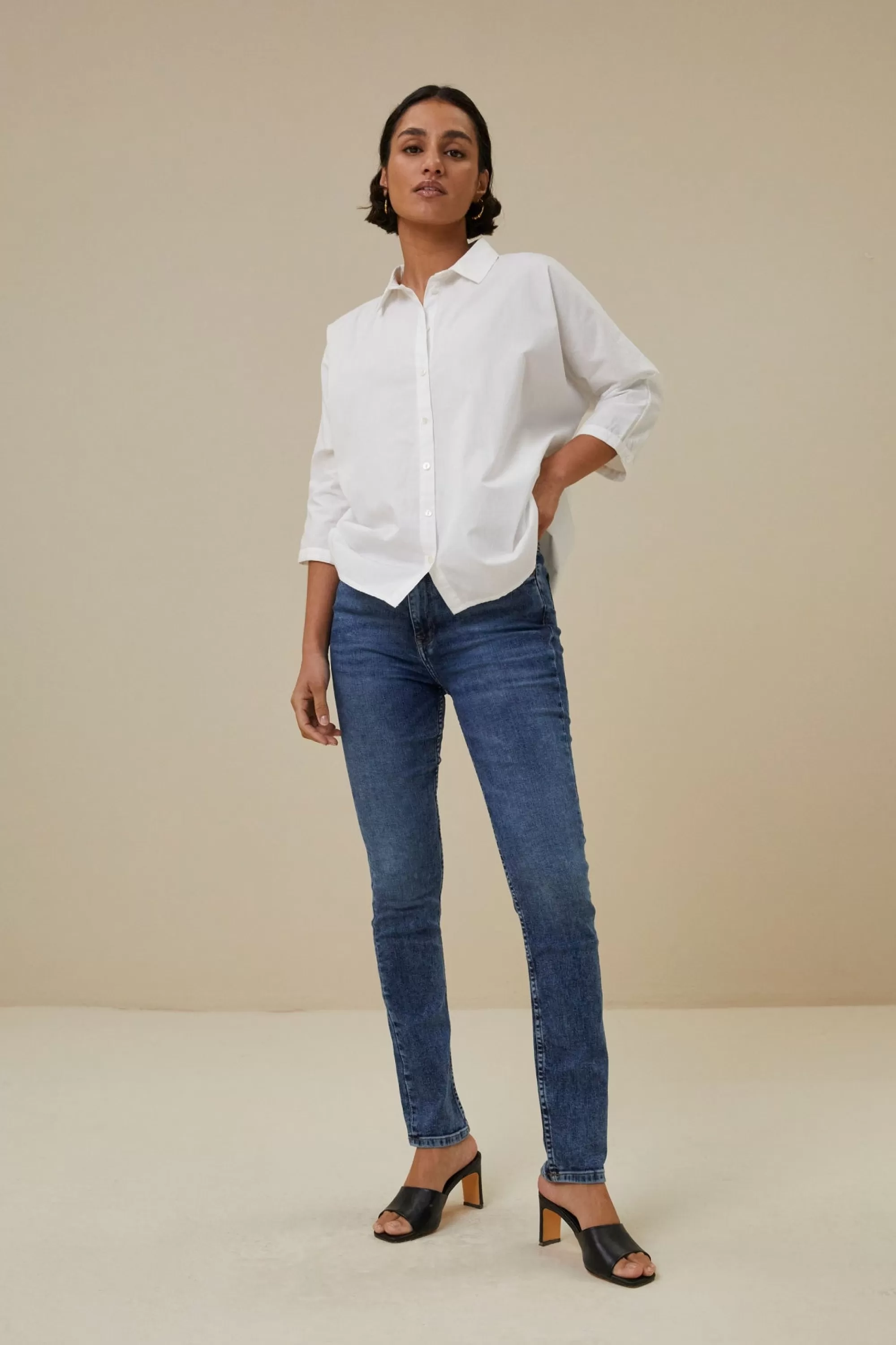 Flash Sale norel poplin blouse | Blouses
