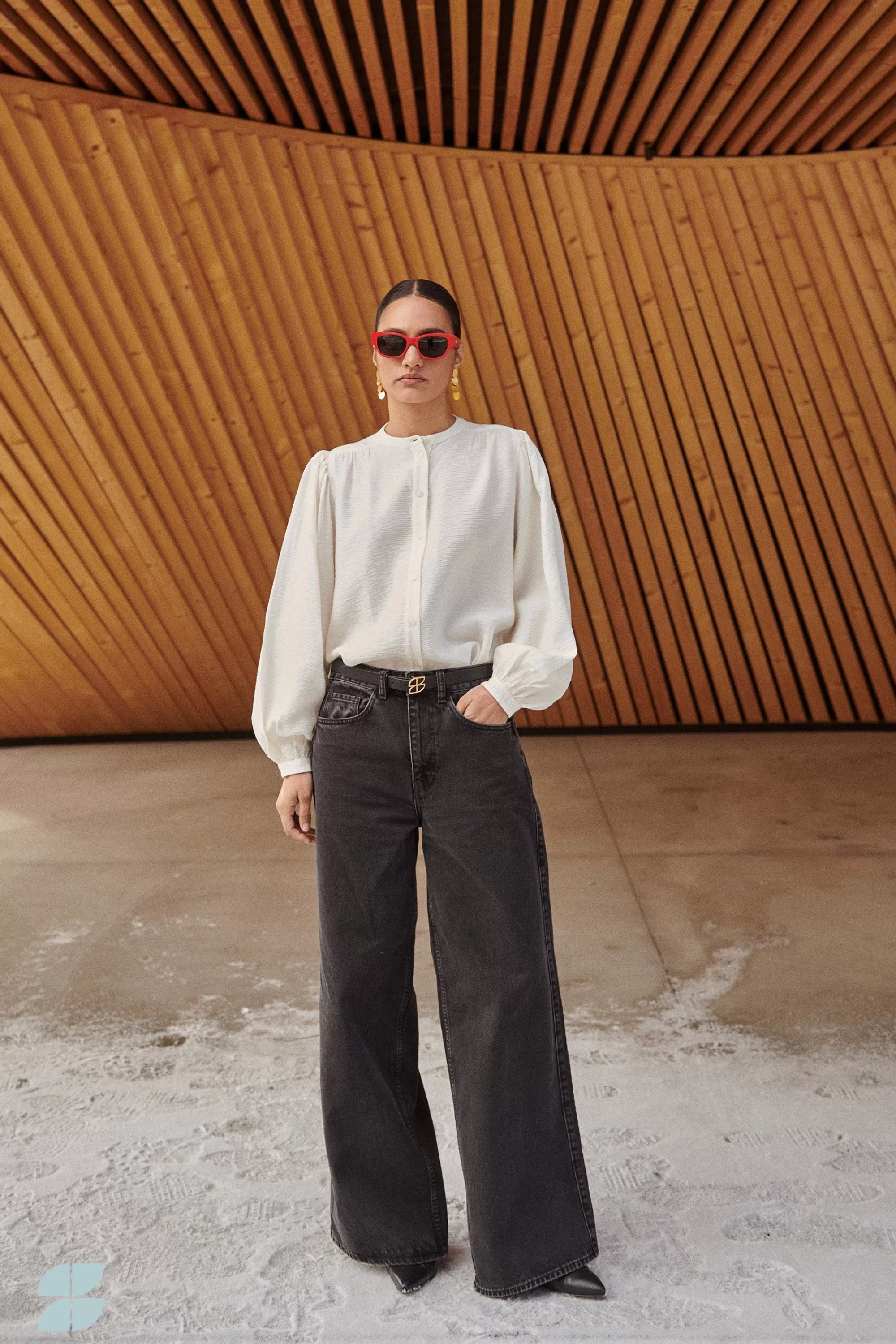 Hot olan blouse | off white Blouses