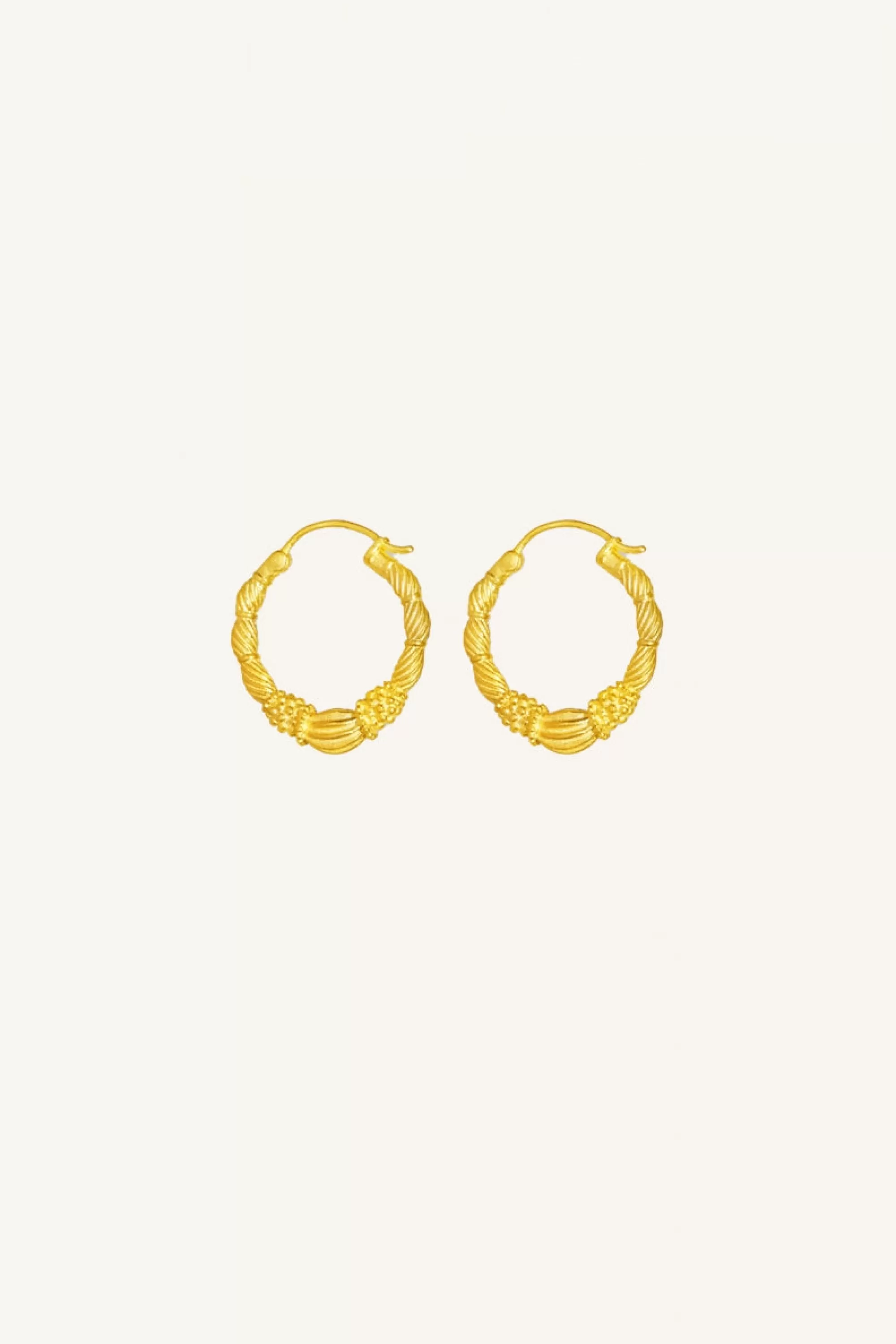 Online PD art hoop earring medium | Oorbellen | Sieraden