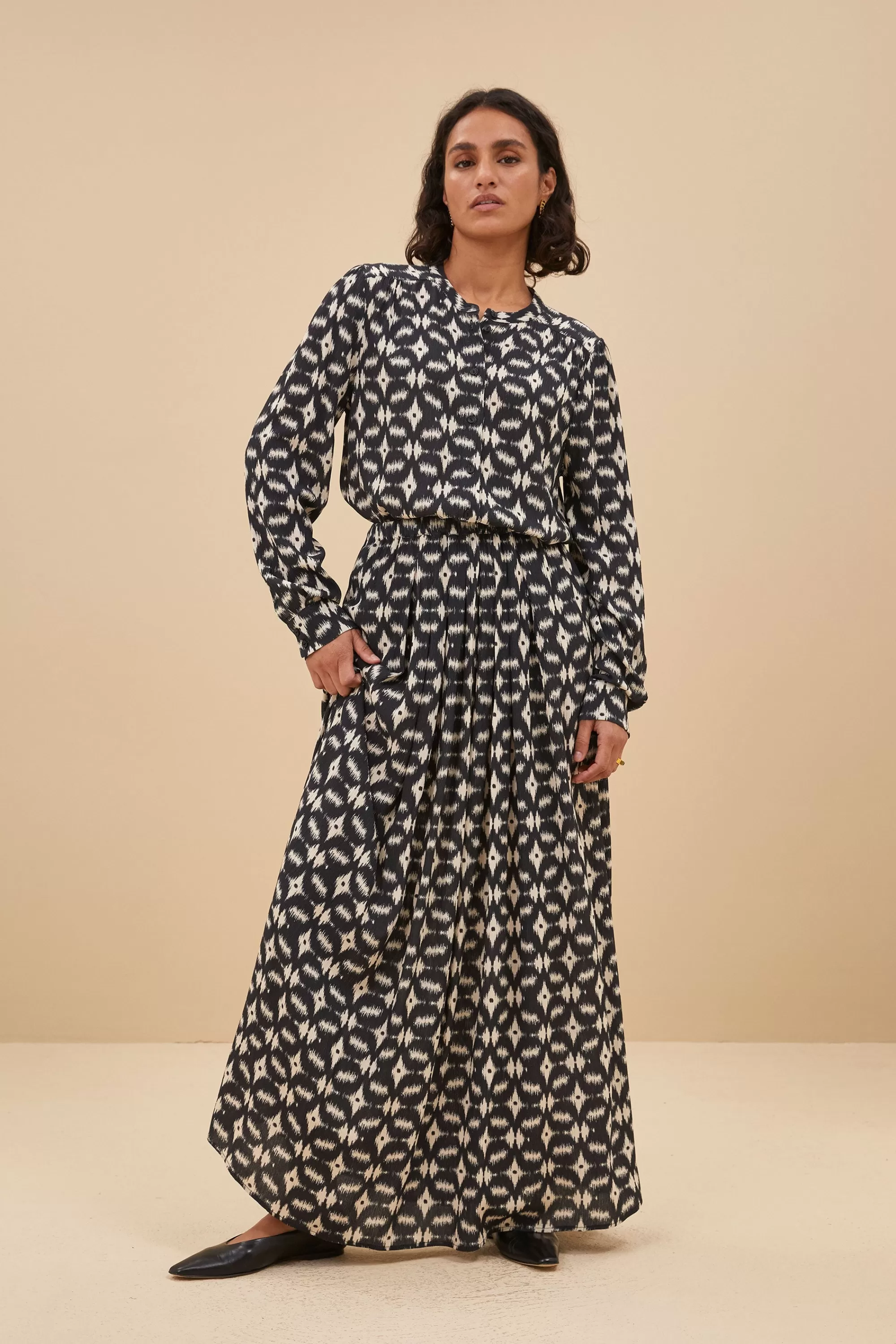 Shop ribbe brisk blouse | brisk print Blouses