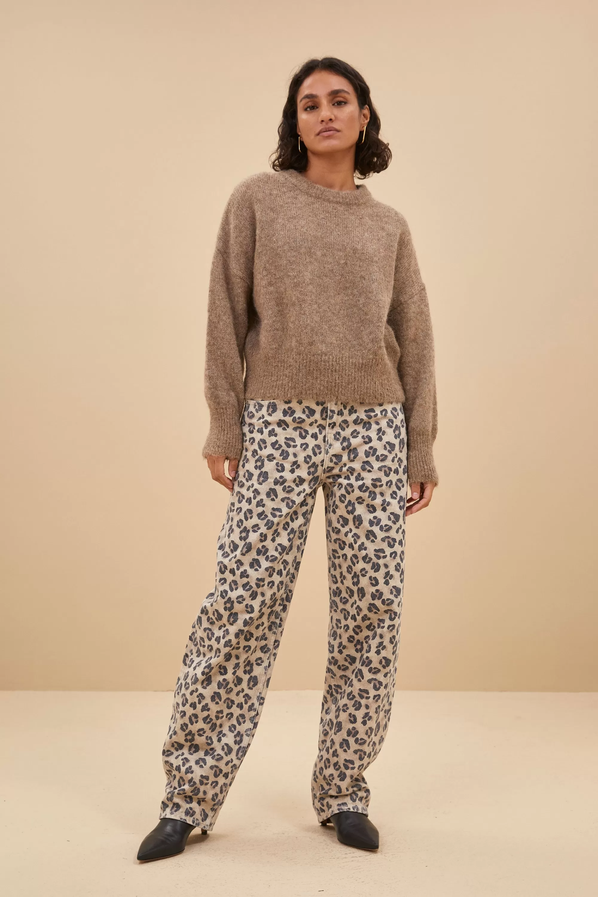 Shop sonny natural pullover | Truien