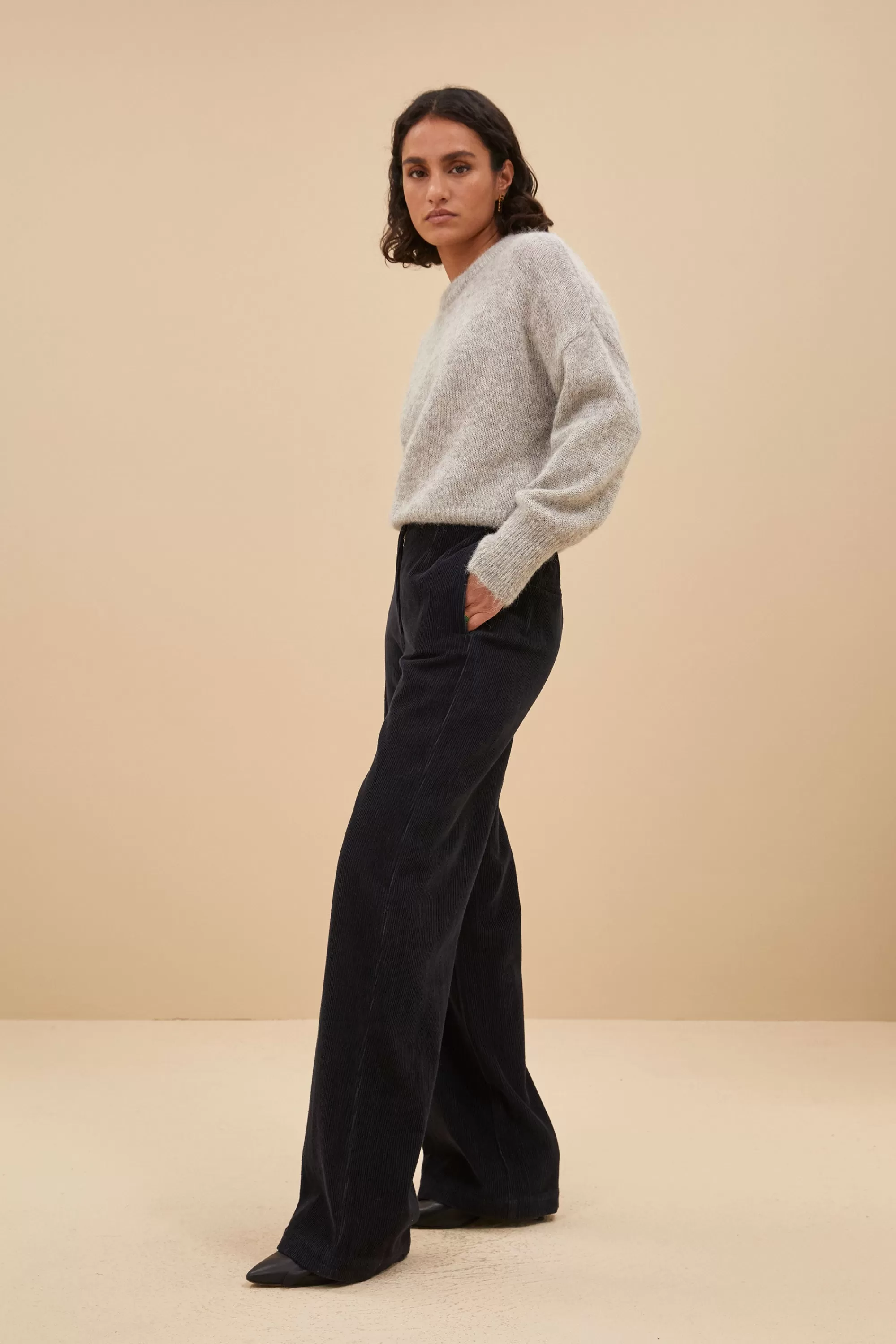 Cheap sonny natural pullover | grey melee Truien