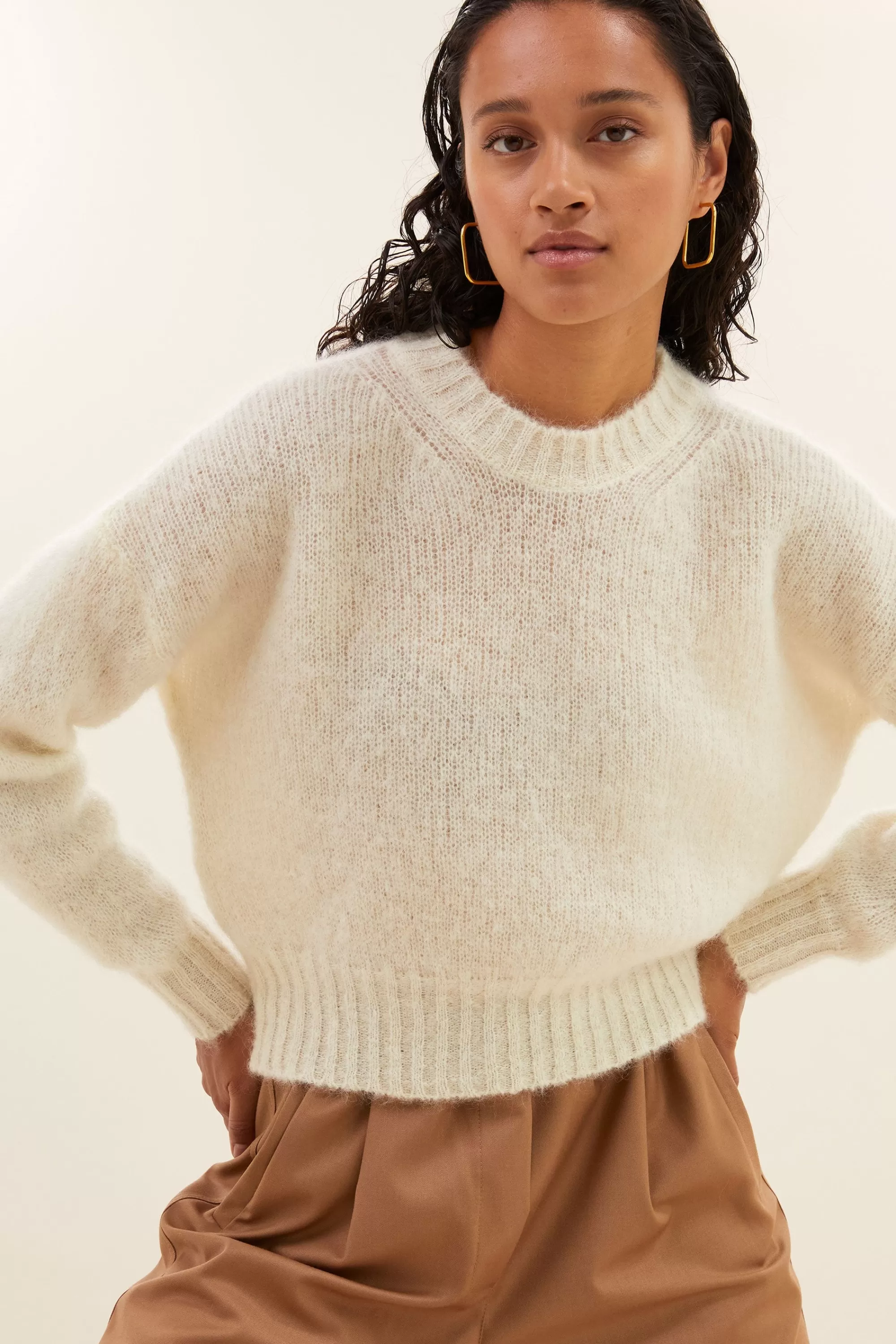 New sonny pullover | off white Truien