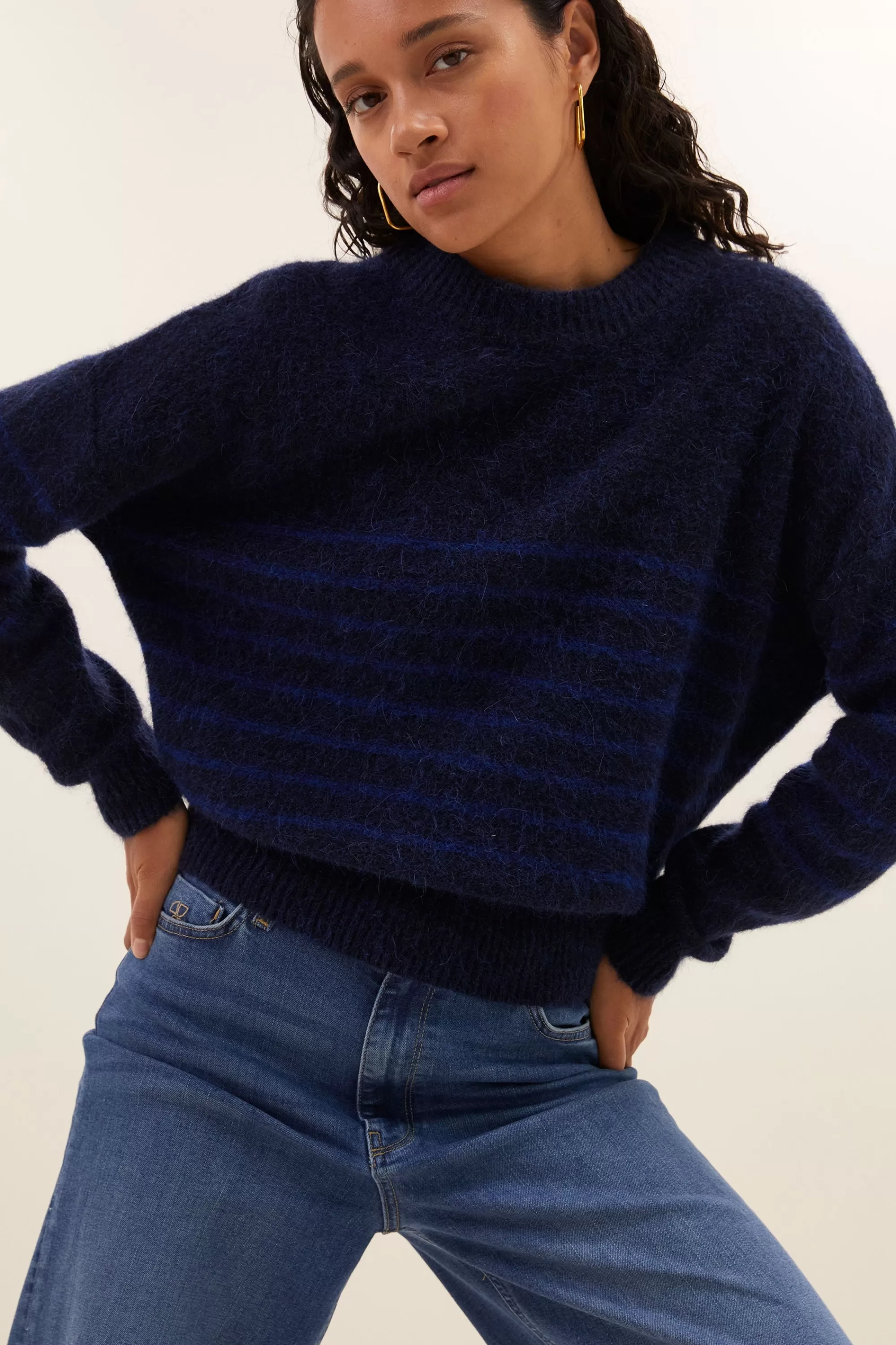 Hot sonny stripe pullover | Truien